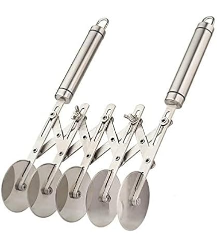 Amazon | 5輪 ペストリーカッター ステンレススチールカッター 拡張